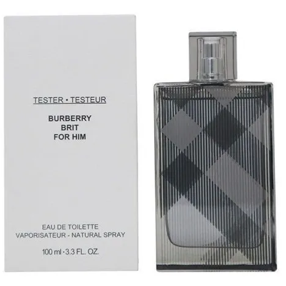 Tester Burberry Brit Edt 100 ml. Hombre 1