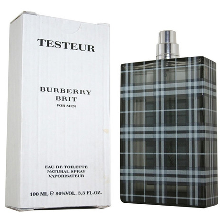 Tester Burberry Brit Edt 100 ml. Hombre 2