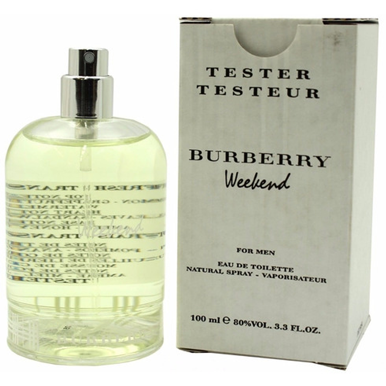 Tester Burberry Weekend Edt 100 ml. Hombre 1