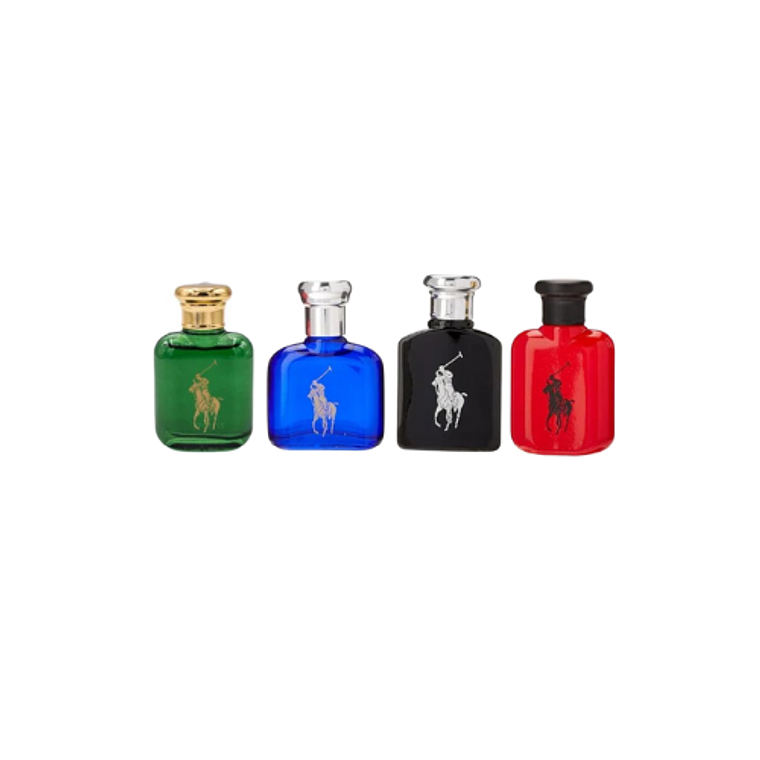 Set Polo Collection de Ralph Lauren Edt 4 x 15ml Hombre 2