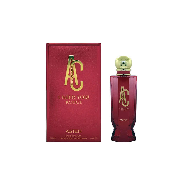 I Need You Rouge de Asten Edp 100ml Mujer 1