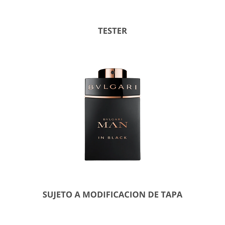 Tester Man In Black de Bvlgari Edp 100ml Hombre 1