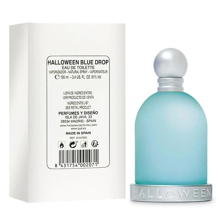 Tester Halloween Blue Drop de Jesus del Pozo EDT 100ml Mujer 1