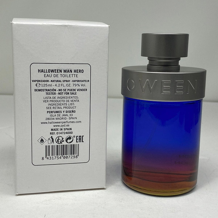 Tester Halloween Man Hero Edt 125 ml 1