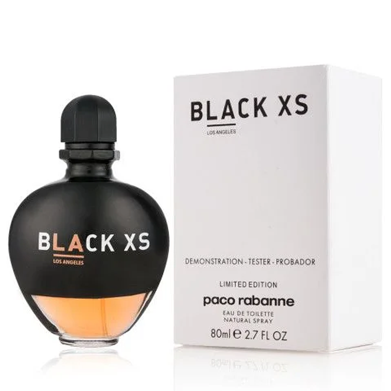 Tester Black Xs Los Angeles de Paco Rabanne Edt 80 ml Mujer 1