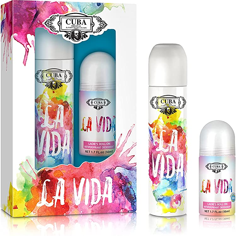 Cuba La Vida de Cuba set 2 pcs Edt 100 ml + 35 ml Mujer 2