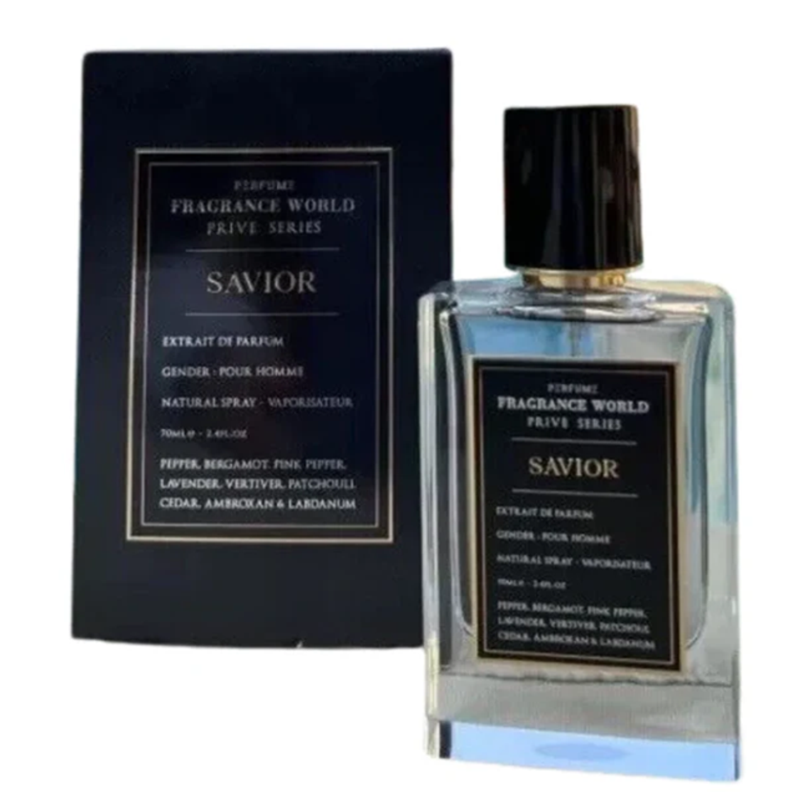 Savior Prive Series de Fragrance World Extrait de Parfum 70 ml Hombre 1