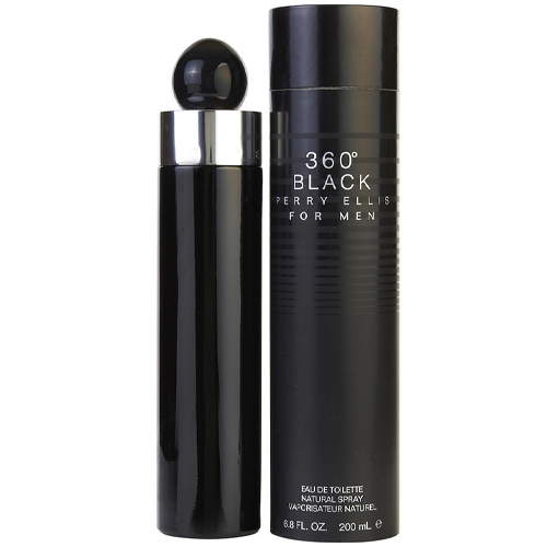 360 Black de Perry Ellis Edt 200ml Hombre