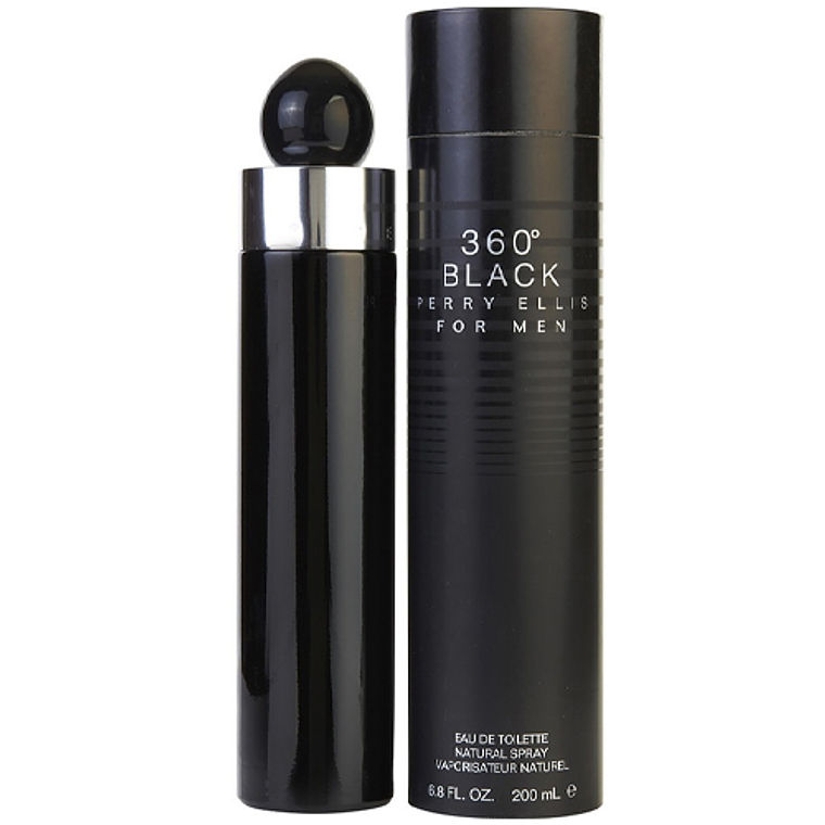 360 Black de Perry Ellis Edt 200ml Hombre 1