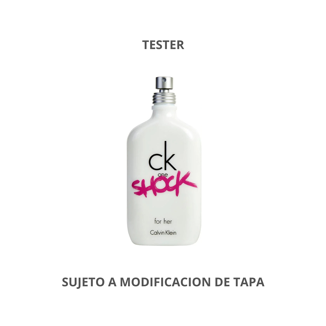 Tester CK Shock de Calvin Klein Edt 100ml Mujer 1