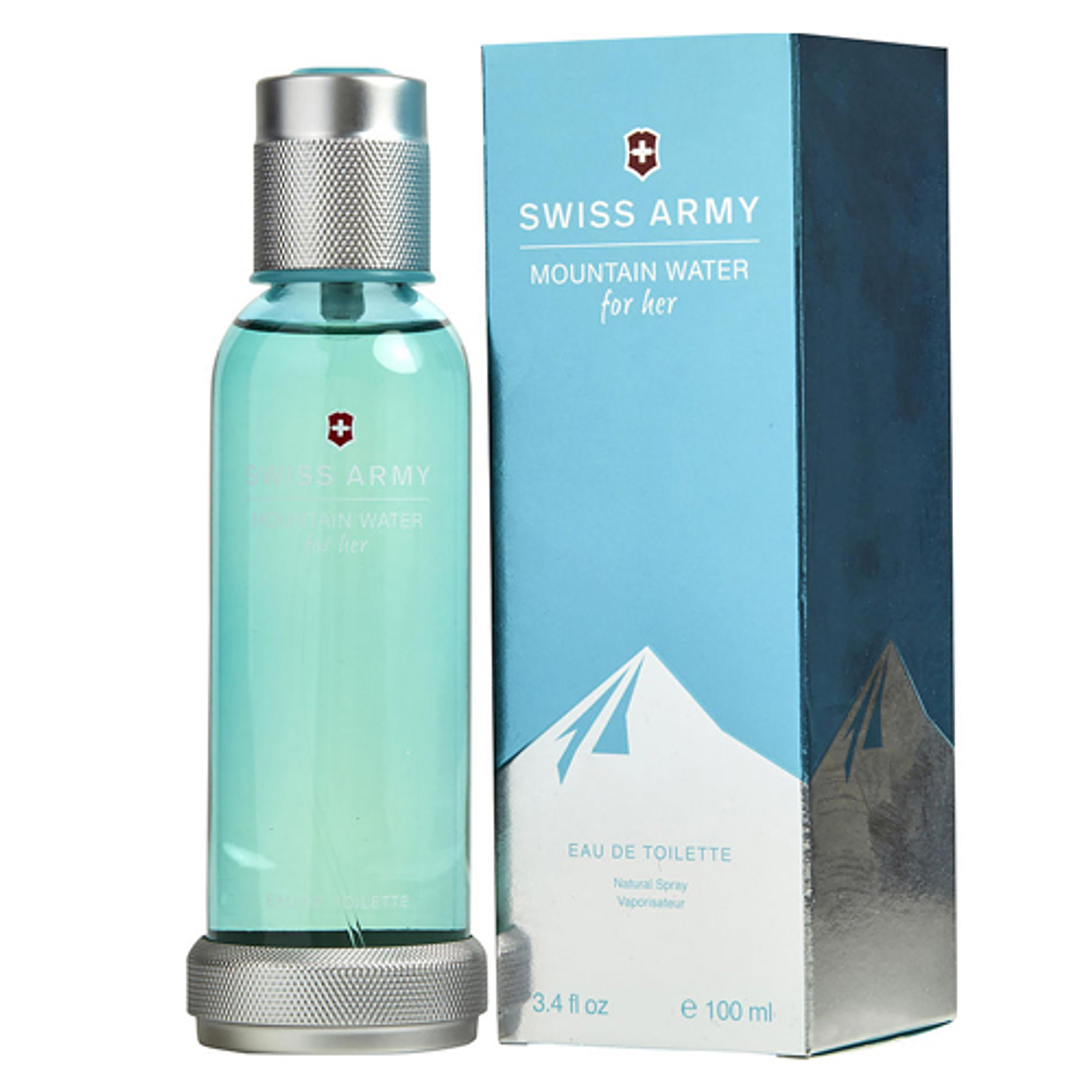 Tester Mountain Water for her(SIN TAPA) de Swiss Army Edt 100ml Mujer 2