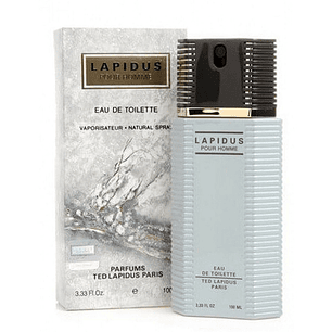 Lapidus Pour Homme de Ted Lapidus Edt 100ml Hombre