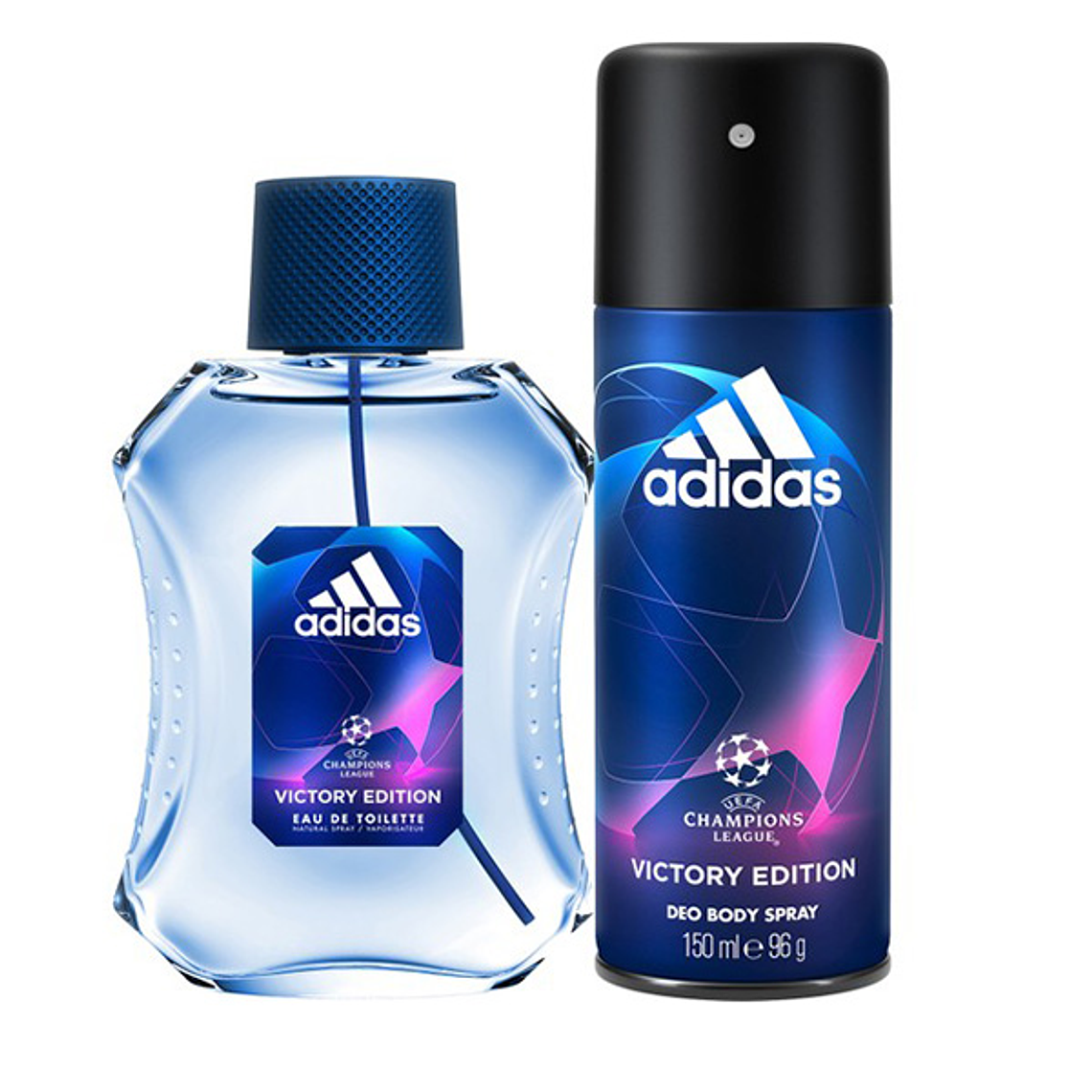 Estuche Champions League Victory Edition de Adidas EDT 100ml +Deo Hombre 1