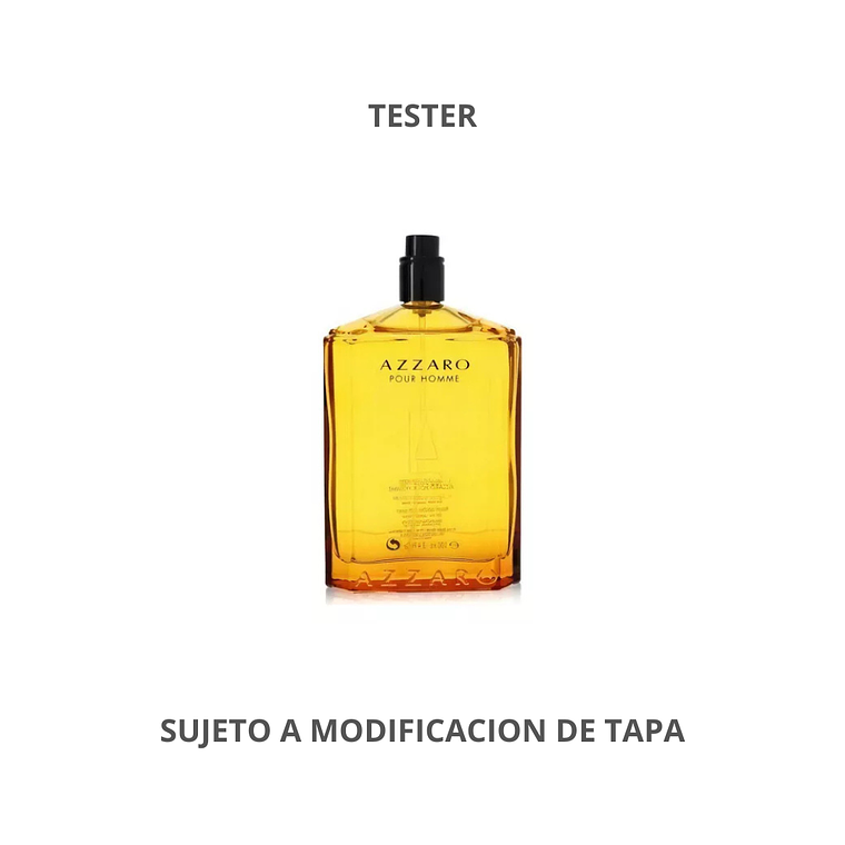 Tester Azzaro Pour Homme de Azzaro EDT 100ml Hombre (sin tapa) 1