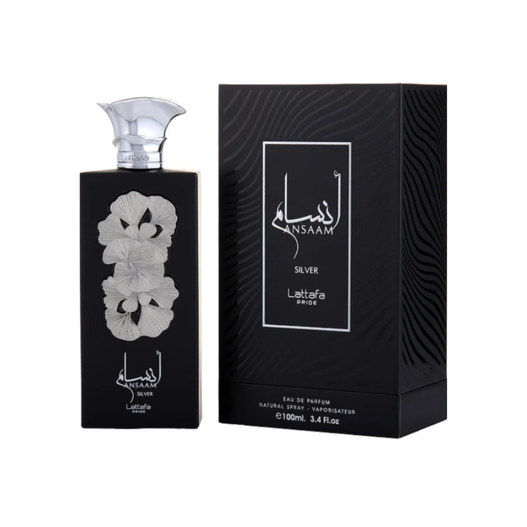 Ansaam Silver EDP 100 ML Unisex - Lattafa - (Inspirado en The Most Wanted)