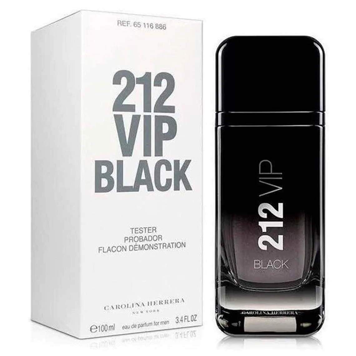 Tester 212 VIP Black de Carolina Herrera EDP 100ml Hombre 1