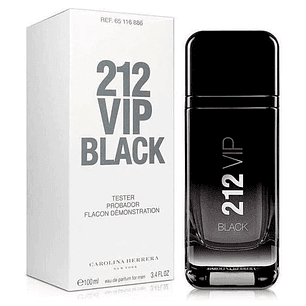 Tester 212 VIP Black de Carolina Herrera EDP 100ml Hombre
