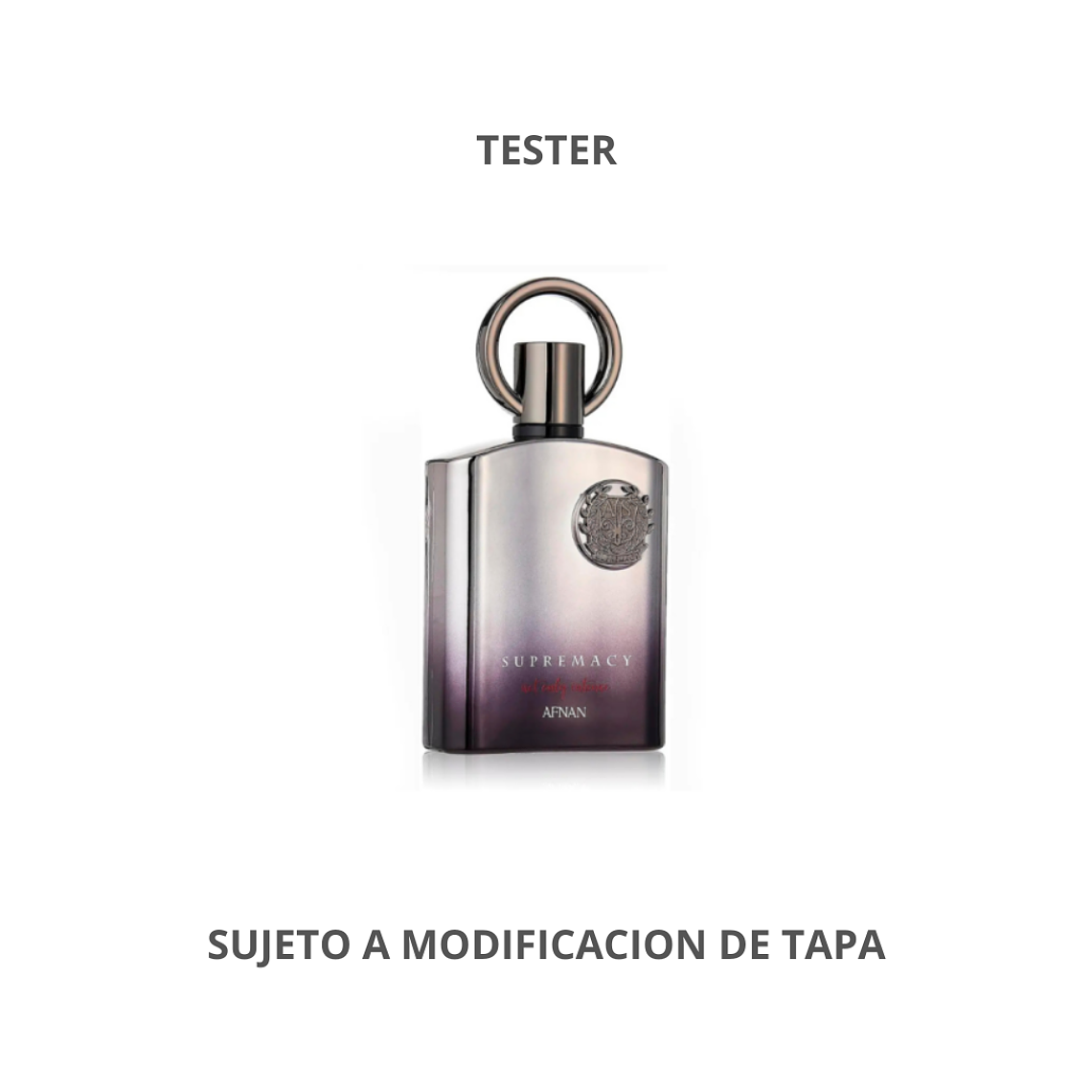 Tester Supremacy Not Only Intense de Afnan Edp 100ml Hombre 1