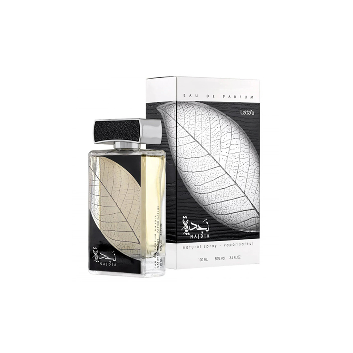 Estuche Najdia de Lattafa Edp 100ml + desodorante Unisex 1