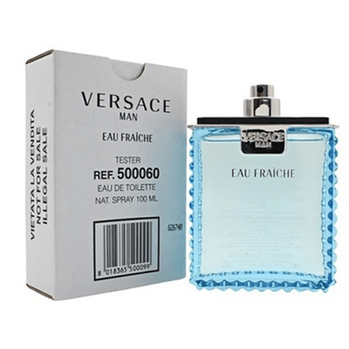 Tester Versace Eau Fraiche Edt 100ml Hombre 1