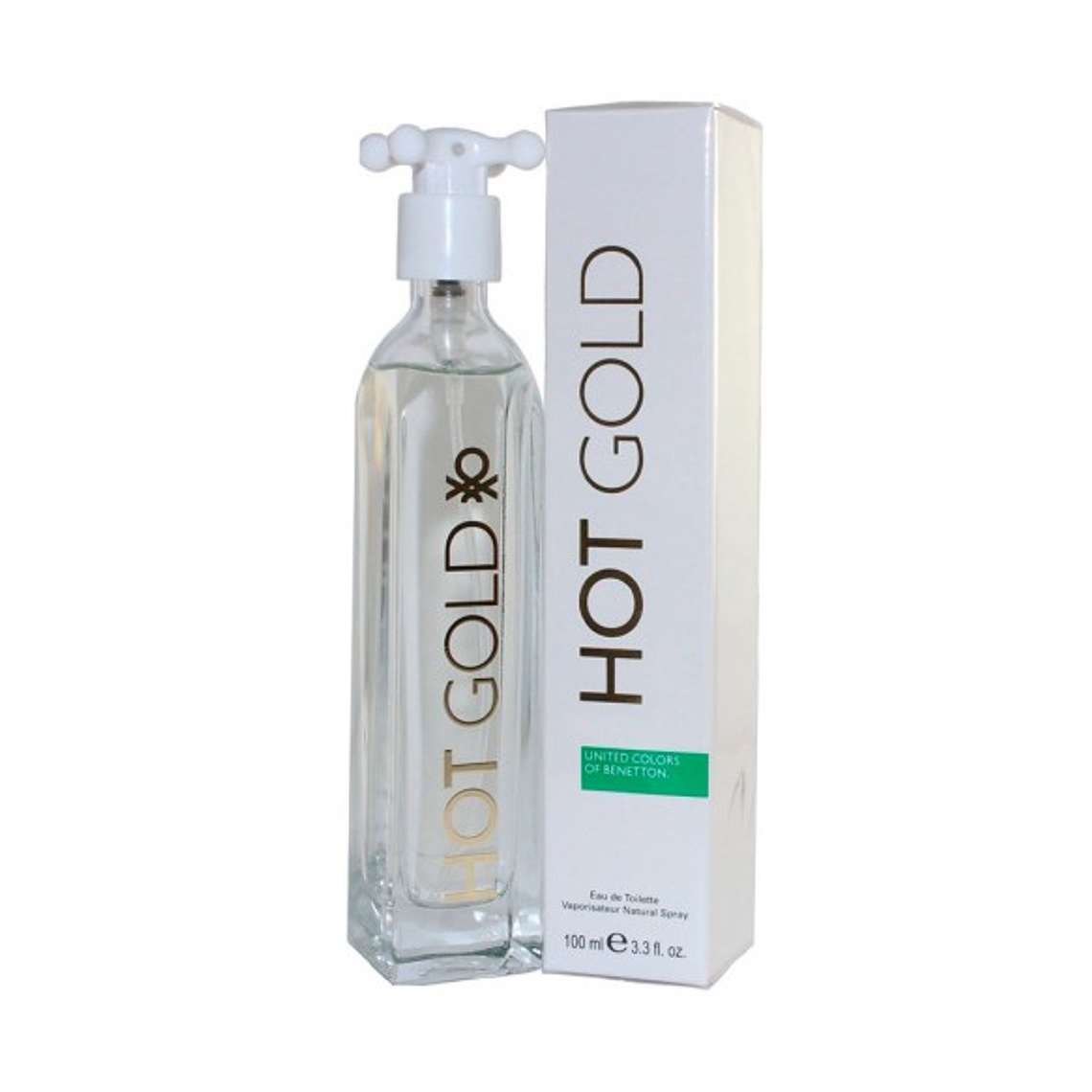 Benetton Hot Gold Edt 100 ml Mujer 1