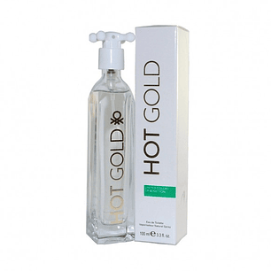 Benetton Hot Gold Edt 100 ml Mujer