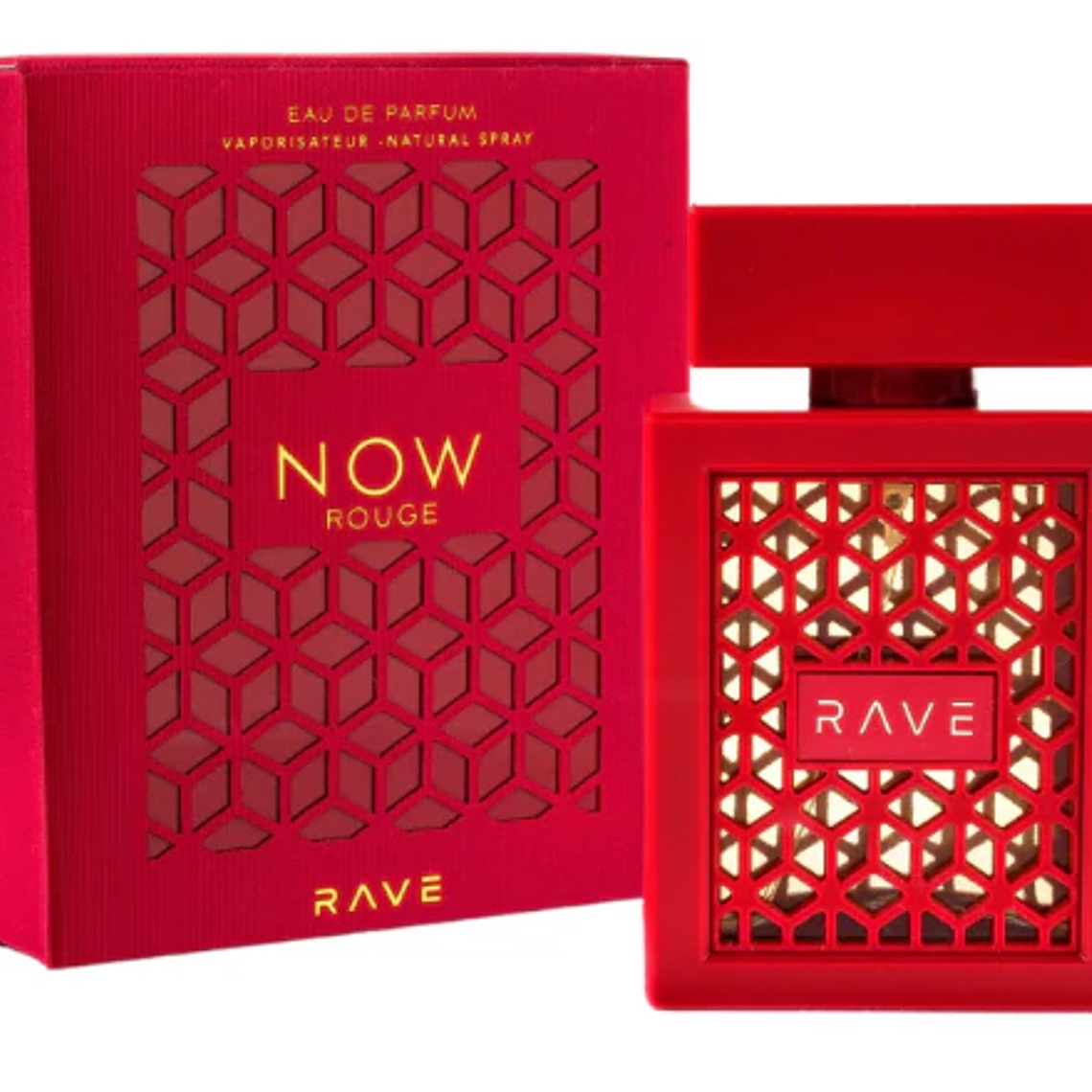 Rave Now Rouge de Lattafa Edp 100 ml Unisex 1