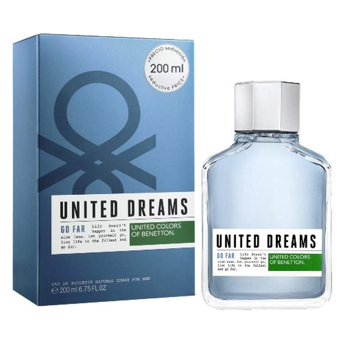 Benetton United Dreams Go Far De Benetton Edt 200ml Hombre 1