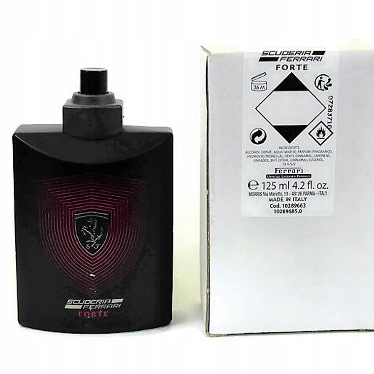 Tester Ferrari Scuderia Forte De Ferrari Edp 125ml Hombre 1