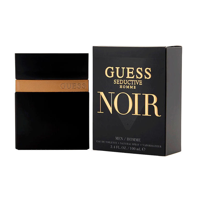 Guess Seductive Homme Noir Edt 100 ml. 1