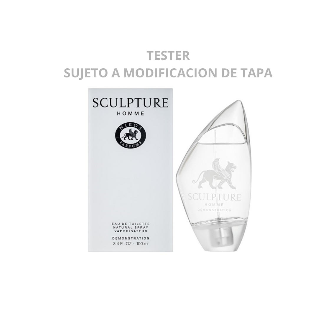 Tester Sculpture de Nikos Edt 100 ml Hombre 1