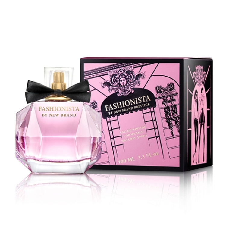 Fashionista de New Brand Perfumes Edp 100 ml Mujer 1