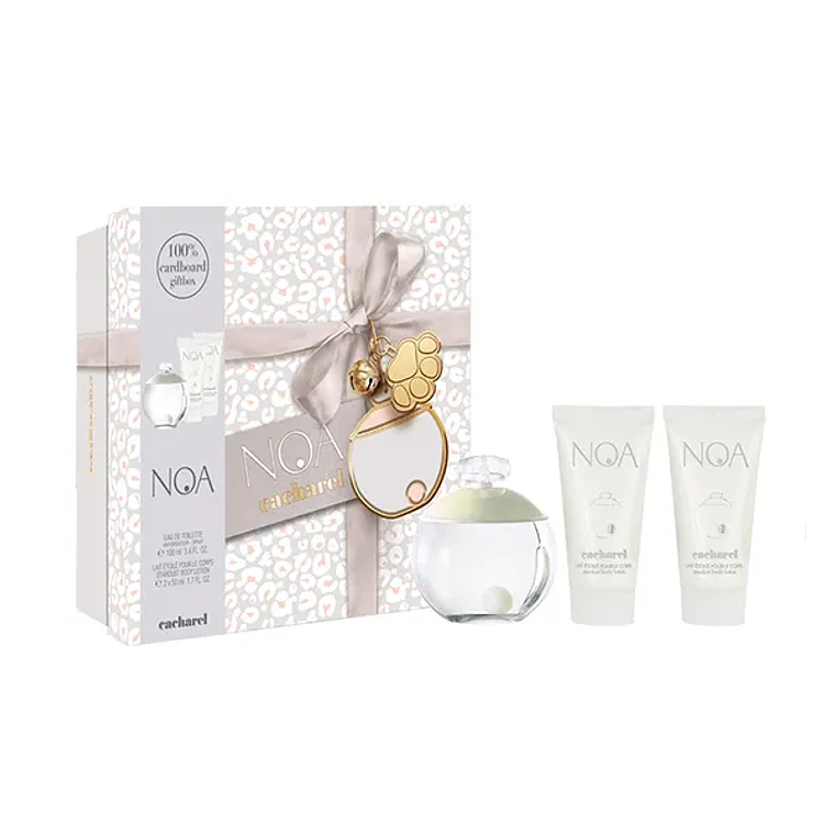Estuche Noa de Cacharel 3 pcs Edt 100 ml + 2 body lotion 1
