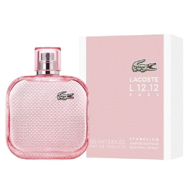 L.12.12 Rose Sparkling For Her de Lacoste Edt 100 ml 1