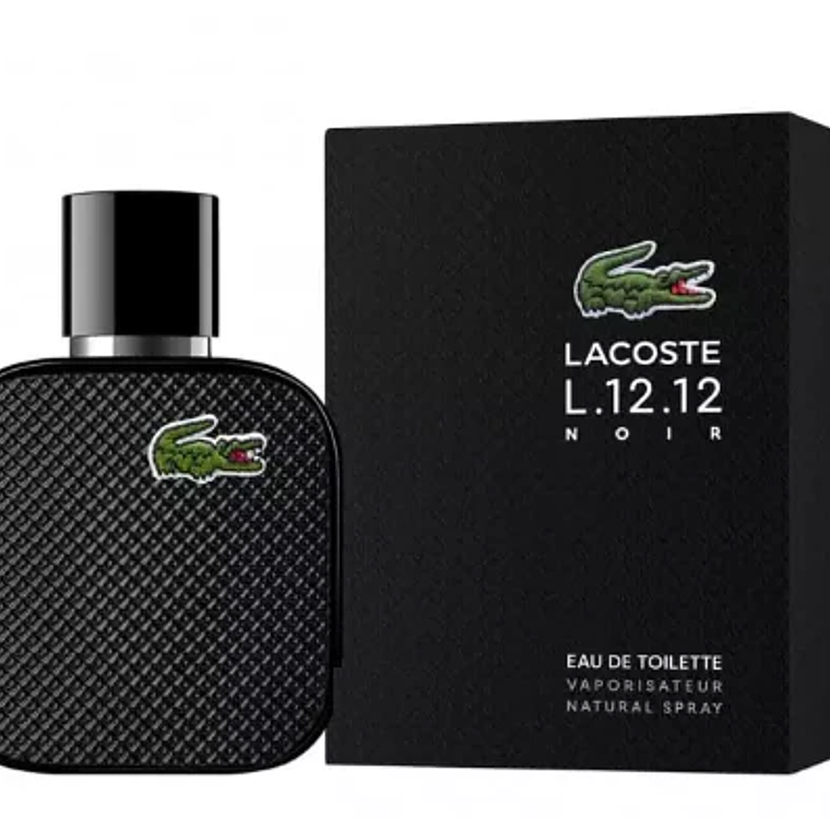 L.12. 12 Noir de Lacoste Edt 100ml Hombre 1