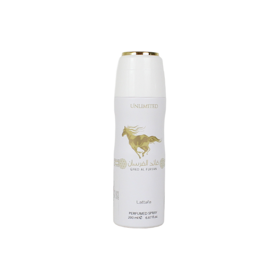 Desodorante Qaed Al Fursan Unlimited de Lattafa 200ml Hombre