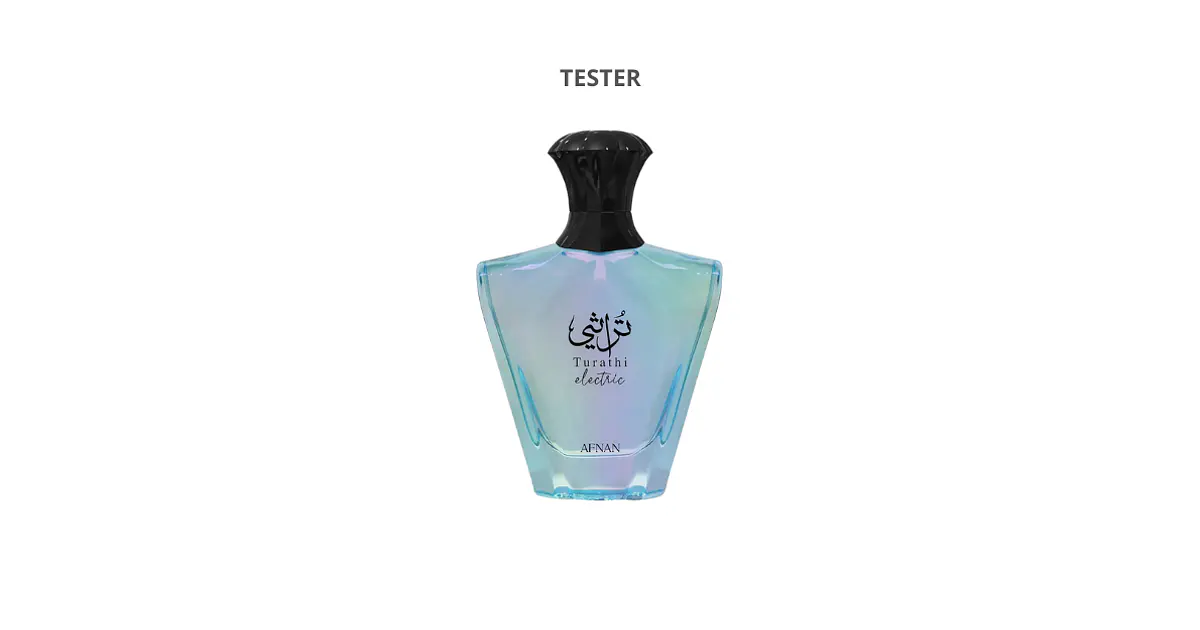 Tester Turathi Electric de Afnan Edp 90ml Hombre