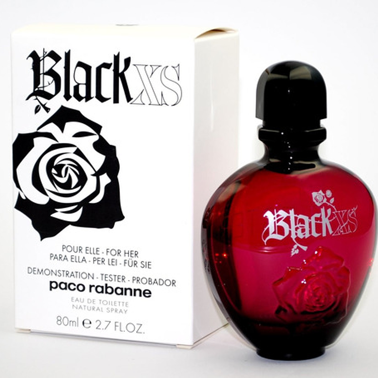 Tester Black Xs de Paco Rabanne Edt 80 ml Mujer 1