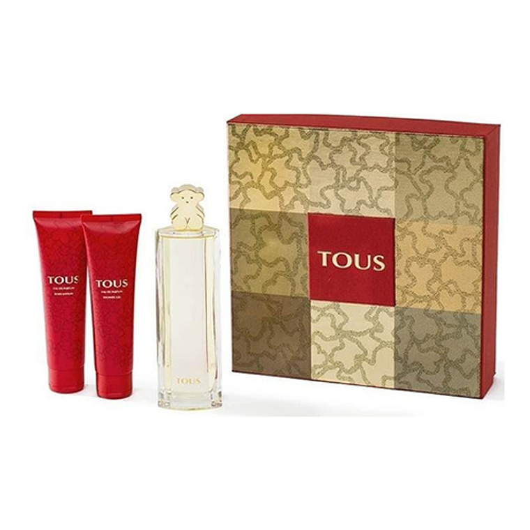 EStuche Gold de Tous EDP 90ml+Locion+Gel de Ducha 1