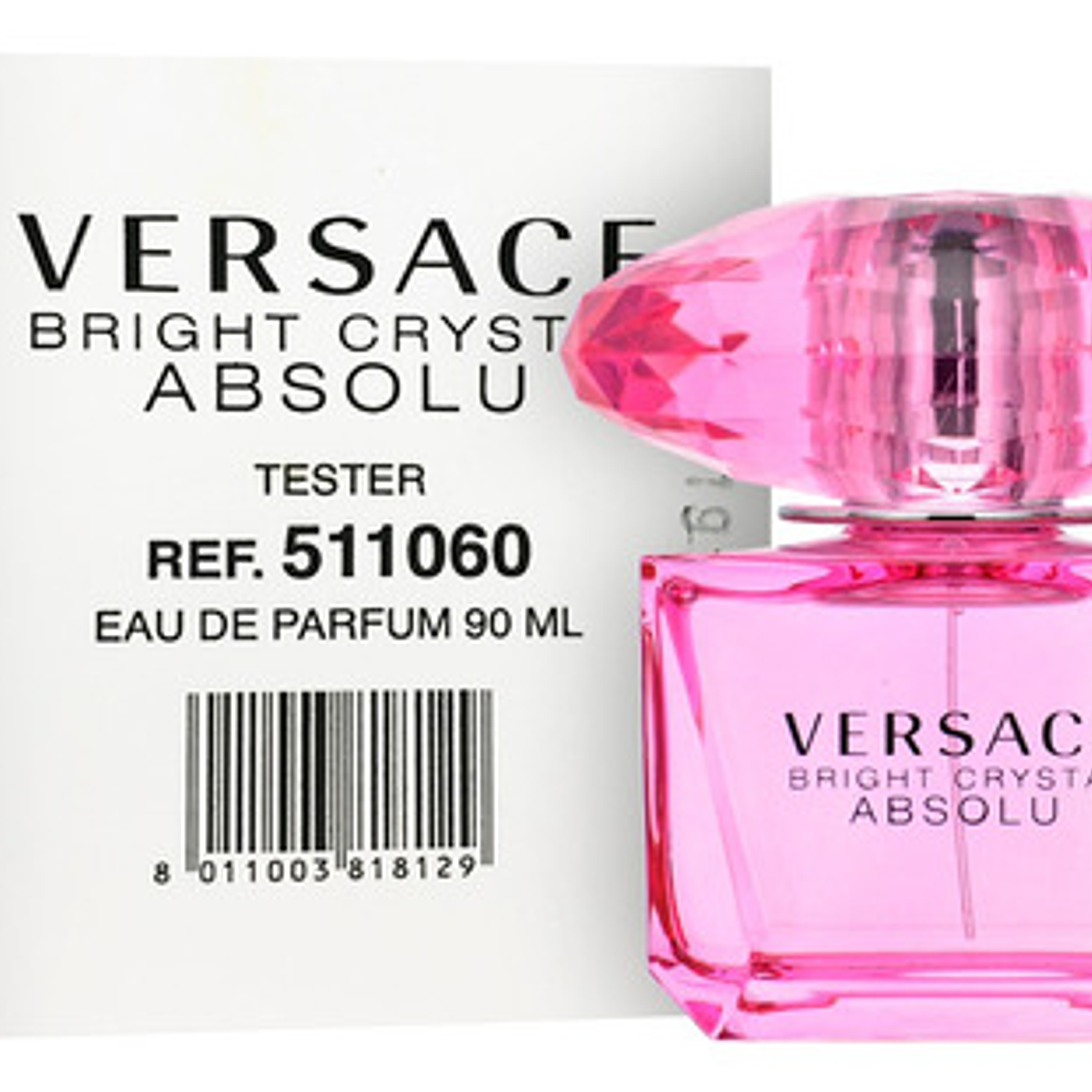 Tester Bright Crystal Absolu de Versace Edp 90 ml Mujer (sin tapa) 2