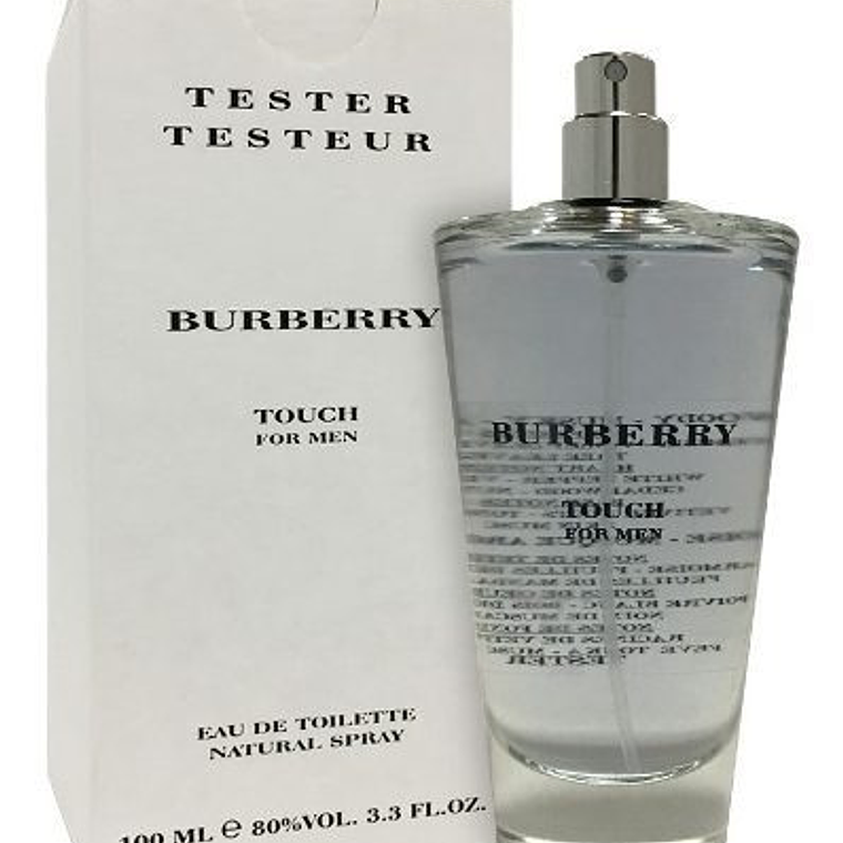 Tester Burberry Touch 100ml Edt Hombre 2