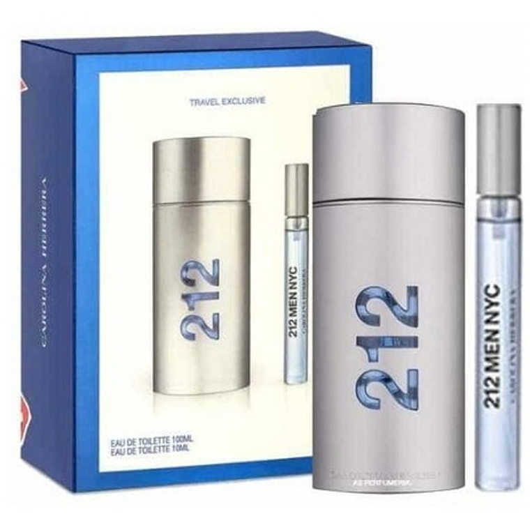 212 Hombre de Carolina Herrera Estuche Edt 100 ml + 10 ml 1
