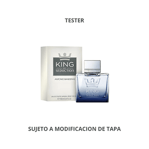 Tester King of Seduction de Antonio Banderas EDT 100ml Hombre (sin tapa)
