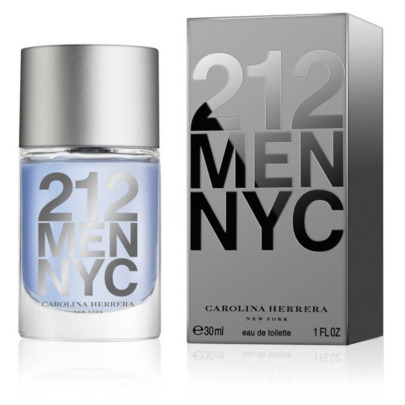212 Men de Carolina Herrera Edt 30ml Hombre