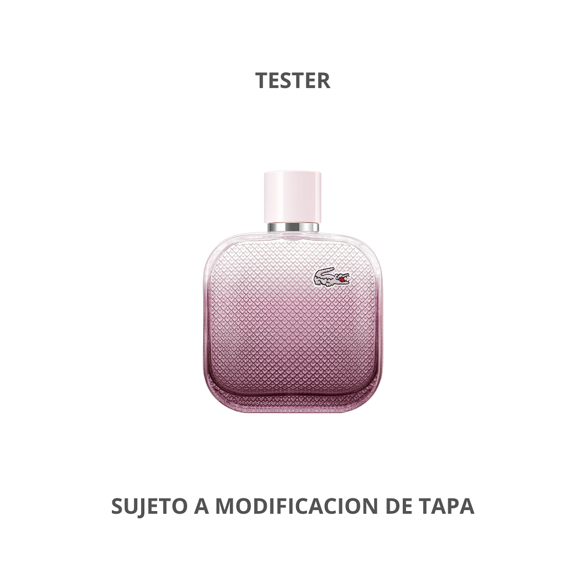 Tester L.12.12 Rose Eau Intense de Lacoste Edt 100ml 1