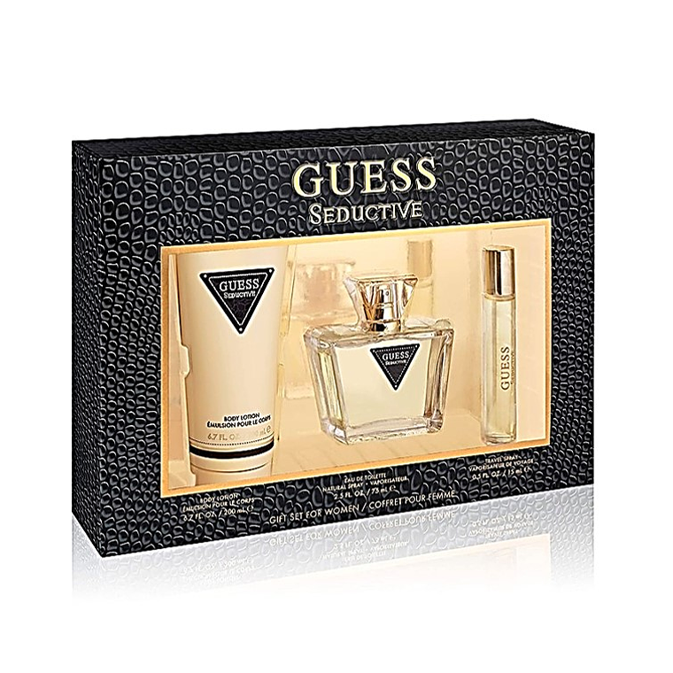 Estuche Guess Seductive Women Edt 100 ml + Miniatura + Crema 1