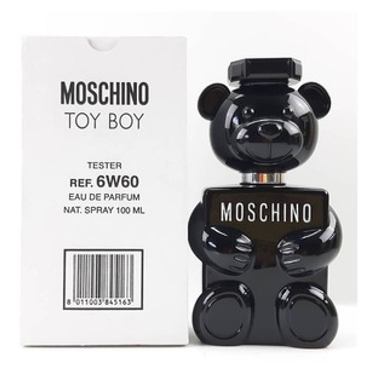 Tester Toy Boy de Moschino Edp 100 ml Hombre (sin tapa) 3