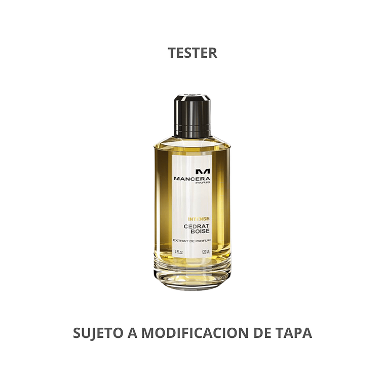 Tester Cedrat Boise Intense de Mancera Extrait de Parfum 120ml 1