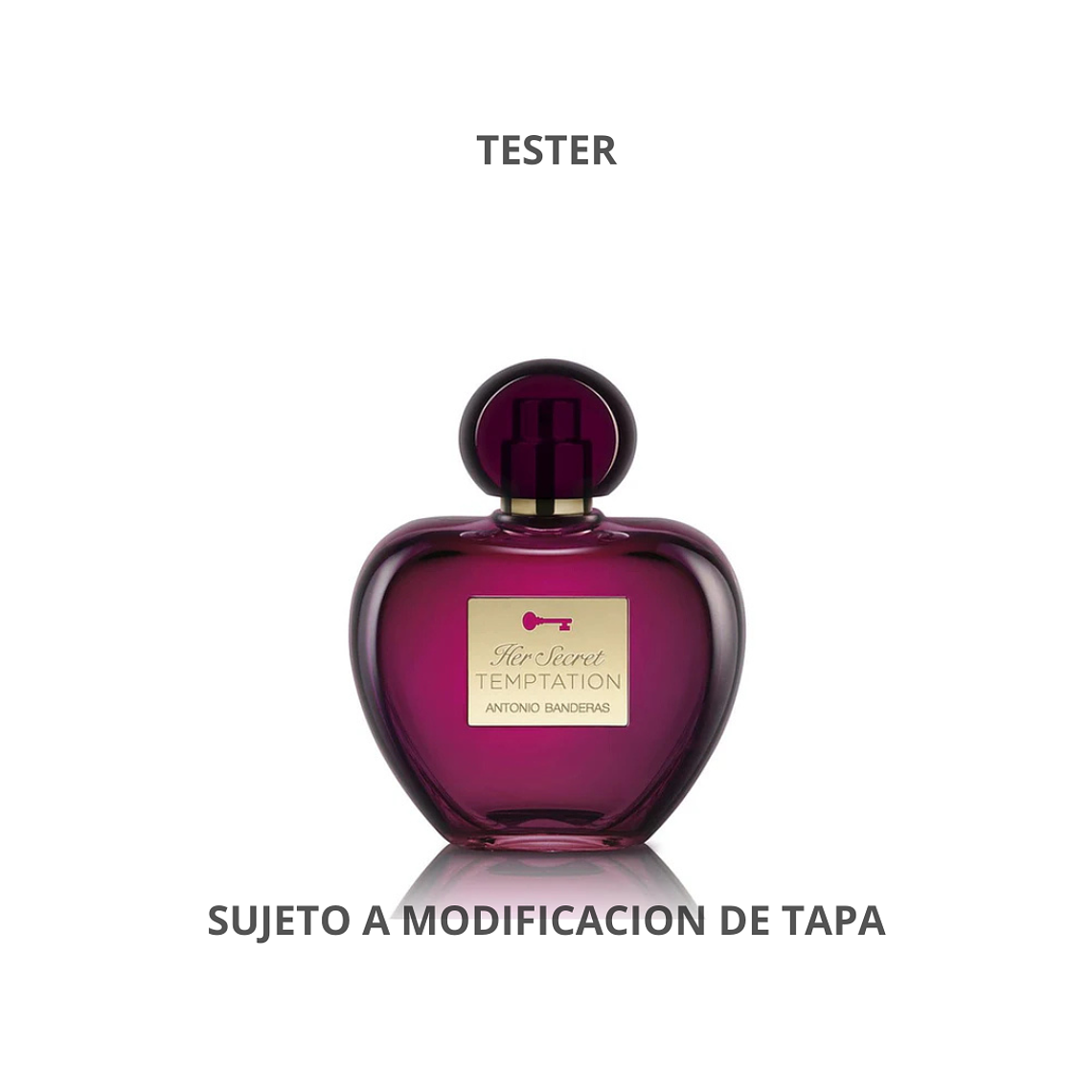 Tester Her Secret Temptation de Antonio Banderas Edt 80ml Mujer 1