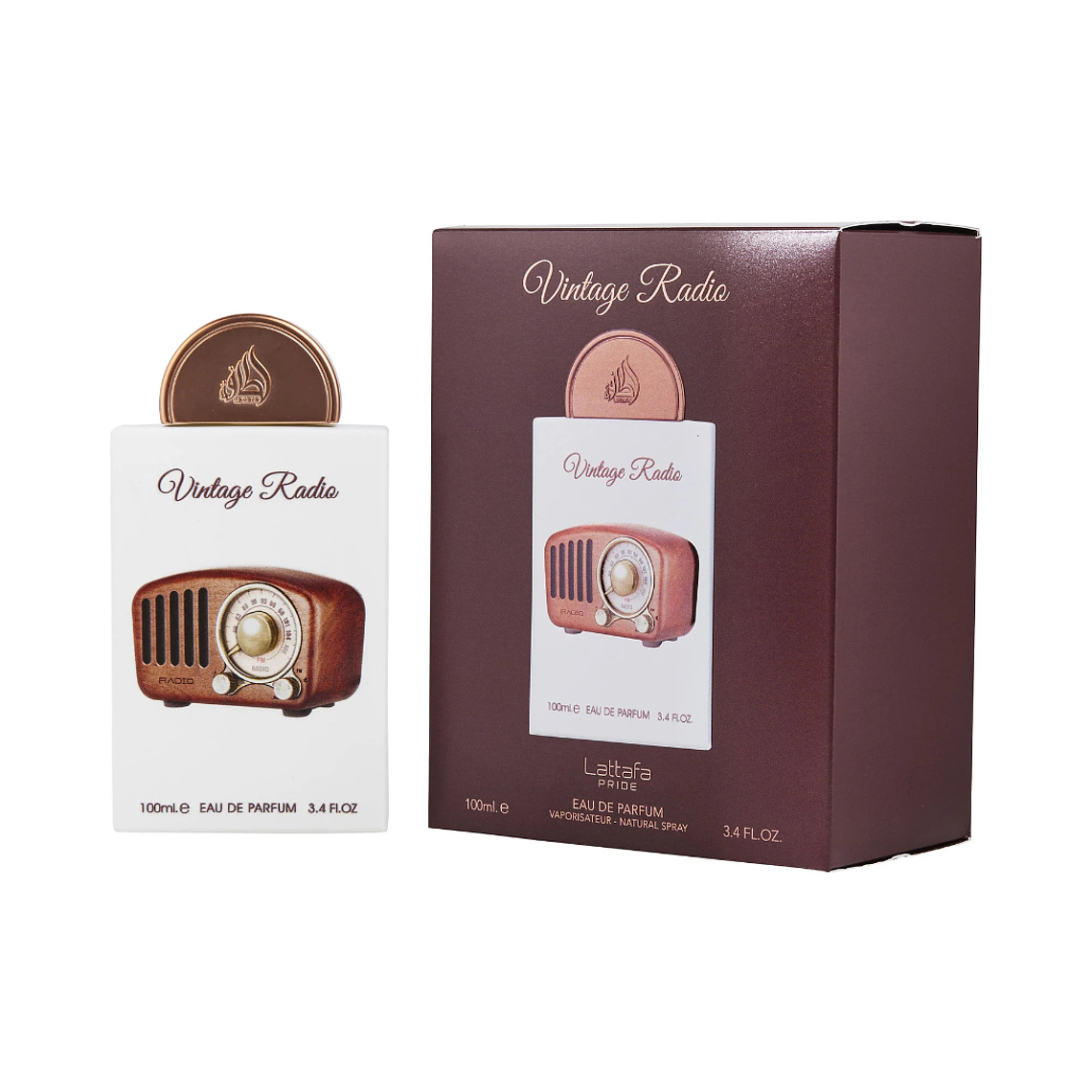 Vintage Radio de Lattafa Edp 100ml Unisex 1